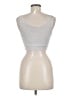 Bebe Silver Tank Top Size M - photo 2