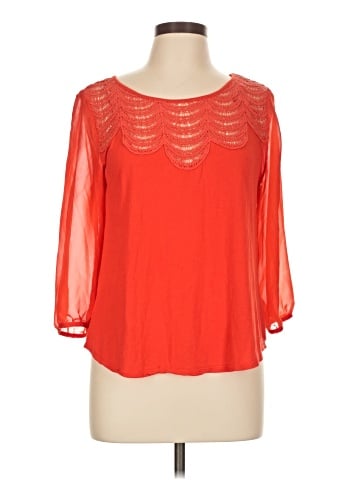 Lauren Conrad 3/4 Sleeve Blouse (view 1)