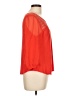 Lauren Conrad Red 3/4 Sleeve Blouse Size L - photo 4