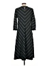 Nine West Chevron-herringbone Black Casual Dress Size L - photo 2