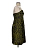 Maple Graphic Green Cocktail Dress Size 2 - photo 4