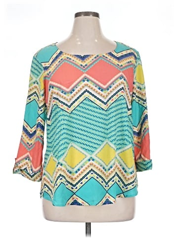 Liberty Love 3/4 Sleeve Blouse (view 1)