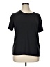 Gap Fit Solid Black Active T-Shirt Size XL - photo 1