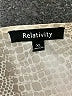 Relativity 100% Polyester Tan 3/4 Sleeve Blouse Size XL - photo 7