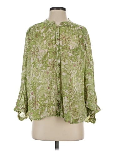 Pilcro 3/4 Sleeve Blouse (view 1)