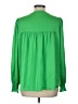 Joy Joy 100% Polyester Green Long Sleeve Blouse Size L - photo 2