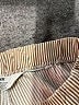 H&M Stripes Gold Khaki Shorts Size 8 - photo 4