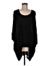 Chaser 100% Rayon Black 3/4 Sleeve Top One size - photo 1