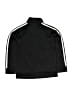 Adidas 100% Polyester Black Track Jacket Size 6 - photo 2