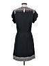 Madewell 100% Silk Argyle Black Casual Dress Size 4 - photo 2