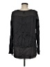 Go Silk Black Long Sleeve Blouse Size M - photo 2