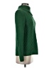 Lands' End 100% Cotton Green Turtleneck Sweater Size S - photo 4