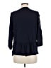 Democracy 100% Rayon Blue 3/4 Sleeve Blouse Size M - photo 2