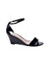 Siren 100% Leather Black Wedges Size 6 - photo 1