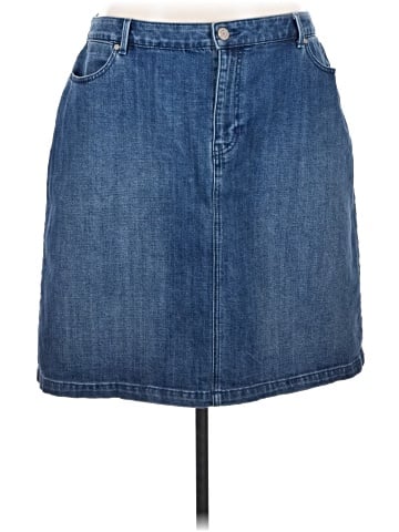 Talbots Denim Skirt (view 1)