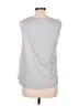Michael Farrell Silver Sleeveless Blouse One size - photo 2