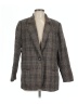 Sag Harbor Plaid Brown Blazer Size 12 Petite - photo 1