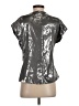 Zara Metallic Silver Sleeveless Top Size XS - photo 2