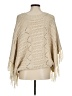 Elan 100% Acrylic Ivory Poncho One size - photo 2