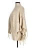 Elan 100% Acrylic Ivory Poncho One size - photo 5