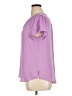 Fun2Fun 100% Polyester Purple Short Sleeve Blouse Size XL - photo 5