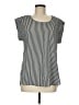 DR2 Stripes Black Short Sleeve Top Size M - photo 1