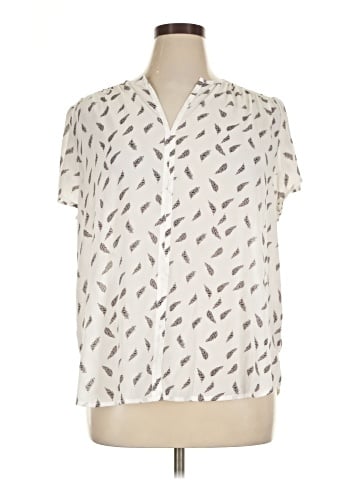 Monday Fun Short Sleeve Blouse (view 1)