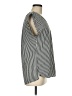 DR2 Stripes Black Short Sleeve Top Size M - photo 4