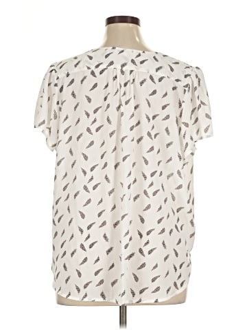 Monday Fun Short Sleeve Blouse (view 2)