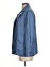 Ann Taylor 100% Lyocell Blue Raincoat Size 2 (petite) - photo 5