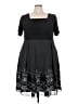 IGIGI 100% Polyester Black Casual Dress Size 22 - photo 1