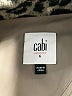CAbi Animal Print Gray Blazer Size 6 - photo 6