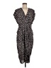 Isabel Animal Print Black Casual Dress Size M - photo 1