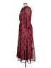 Tinsel 100% Polyester Paisley Burgundy Casual Dress Size XL (petite) - photo 5