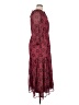 Tinsel 100% Polyester Paisley Burgundy Casual Dress Size XL (petite) - photo 4
