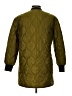 Tory Burch 100% Polyester Argyle Green Coat Size S - photo 2