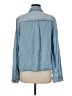 Easel Blue Long Sleeve Blouse Size M - photo 2