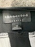 Connected Apparel Stripes Black Casual Dress Size 12 - photo 7