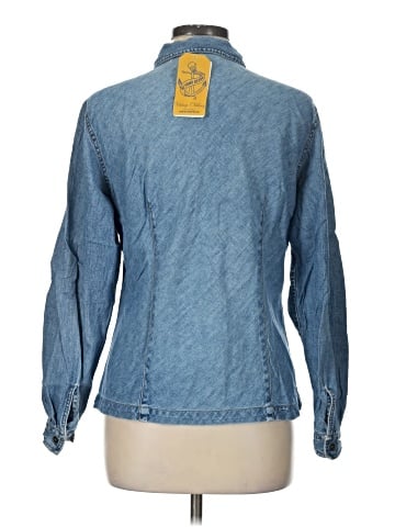 Lizwear by Liz Claiborne Long Sleeve Button-Down Shirt (view 2)