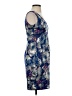 Donna Ricco Blue Cocktail Dress Size 4 (petite) - photo 4