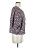 Xhilaration 100% Polyester Blue 3/4 Sleeve Blouse Size Med - Lg - photo 4
