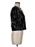 Scoop 100% Polyester Black Short Sleeve Top Size M - photo 4