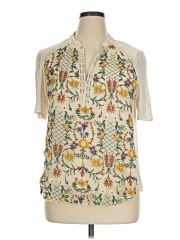 Tiny Short Sleeve Blouse (view 1)