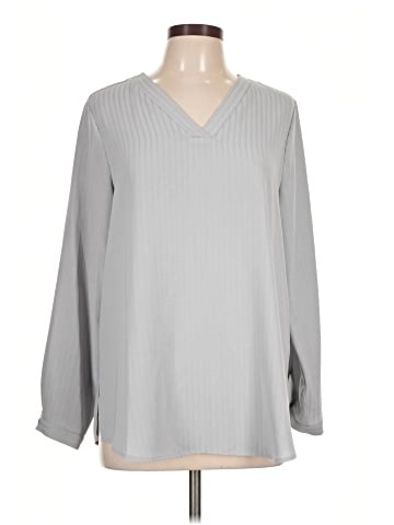 Adrianna Papell Long Sleeve Blouse (view 1)