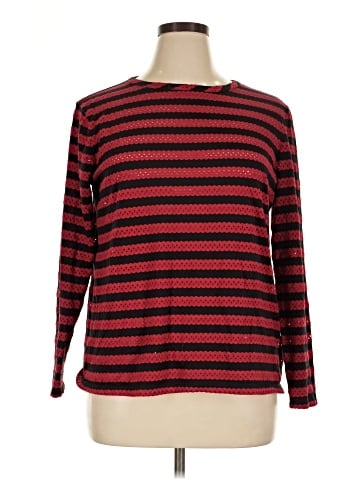 Anne Klein Long Sleeve T-Shirt (view 1)