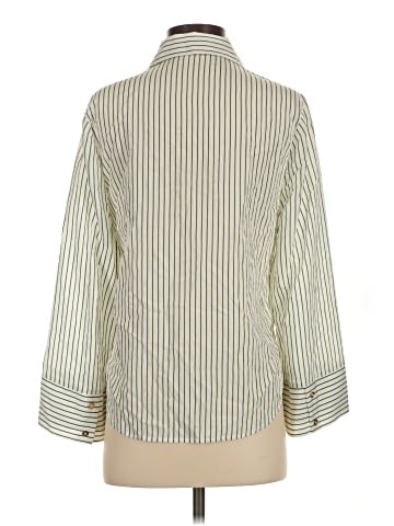 MICHAEL Michael Kors 3/4 Sleeve Button-Down Shirt (view 2)