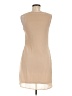 Dina Be 100% Polyester Metallic Silver Cocktail Dress Size M - photo 2