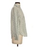 MICHAEL Michael Kors Stripes Ivory 3/4 Sleeve Button-Down Shirt Size XS - photo 4