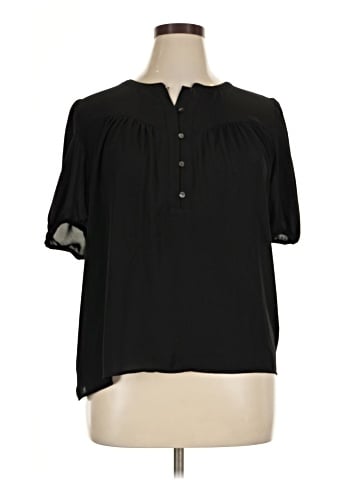 Ann Taylor LOFT Short Sleeve Blouse (view 1)