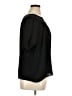 Ann Taylor LOFT 100% Polyester Black Short Sleeve Blouse Size XL - photo 4